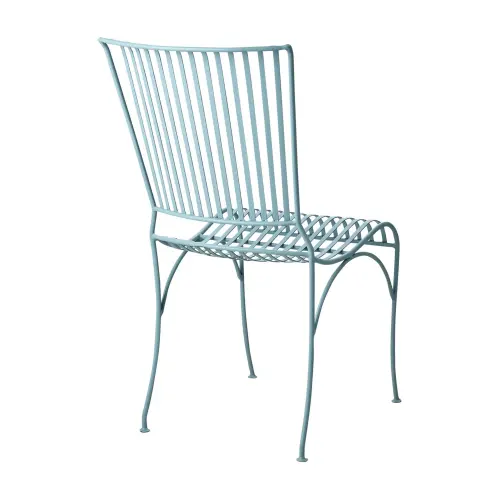 Trädgårdsstol - Metall Celadon grön - 43 x 45 x 46 cm - www.frokenfraken.se
