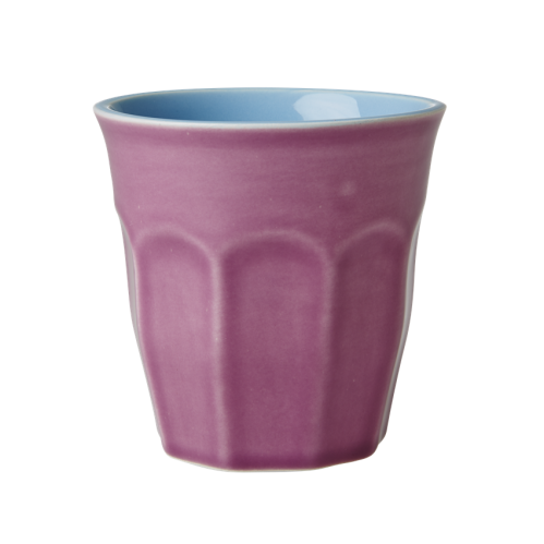 Keramikmugg - Two Toned Cup in Purple and Pastel Blue - www.frokenfraken.se