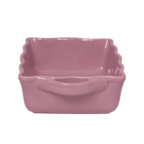 Ugnsform - Stoneware Oven Dish in Pink - www.frokenfraken.se