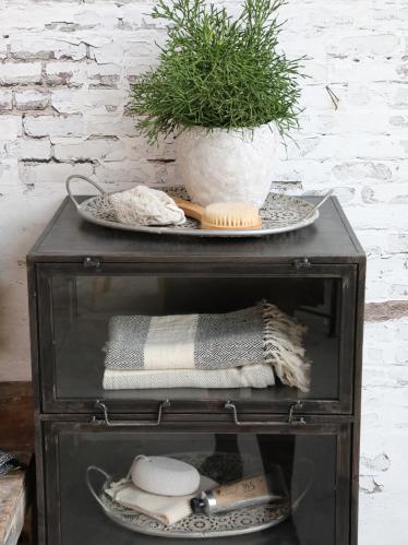 Byrå - Antik Svart - 100 x 45 cm - www.frokenfraken.se