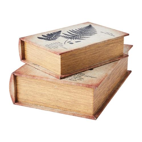 Förvaringsbok - Boklåda - 2 storlekar - 27 x 19 x 7 cm - www.frokenfraken.se