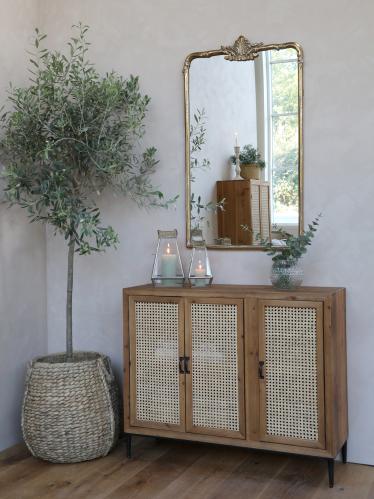 Skänk - Brun/Beige - 78 x 96 cm - www.frokenfraken.se