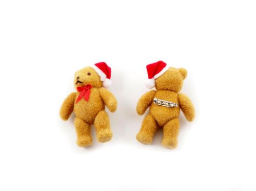 Brosch - Julteddy - www.frokenfraken.se