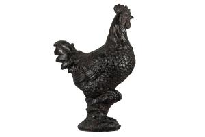 Höna - Brun - Stående - 45 cm - www.frokenfraken.se
