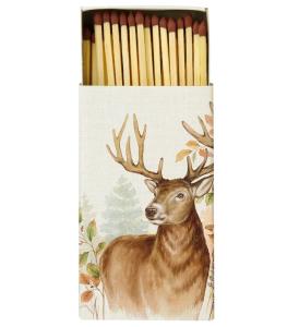 Tändsticksask - Hunted Deer Cream - 11 cm - www.frokenfraken.se