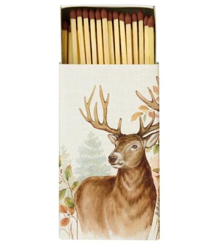 Tändsticksask - Hunted Deer Cream - 11 cm - www.frokenfraken.se