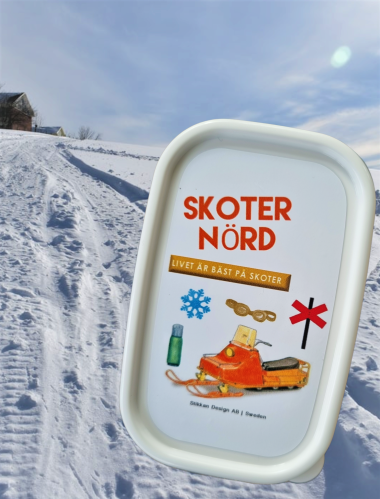 Mellislåda - Skoternörd - 10,6 x 6,8 x 4,0 cm - www.frokenfraken.se