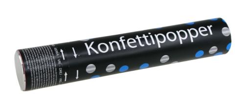 Konfetti - Silver/Blå - 10g - www.frokenfraken.se