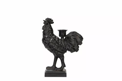 Ljusstake - Tupp - Brun - 25,5 cm - www.frokenfraken.se