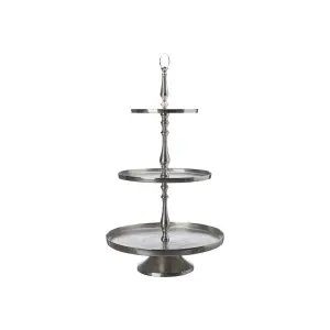 Våningsfat - Silver - 54 x 90 cm - www.frokenfraken.se