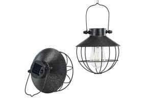 Lampa - Solcell Hängande - Svart - 18,5 cm - www.frokenfraken.se