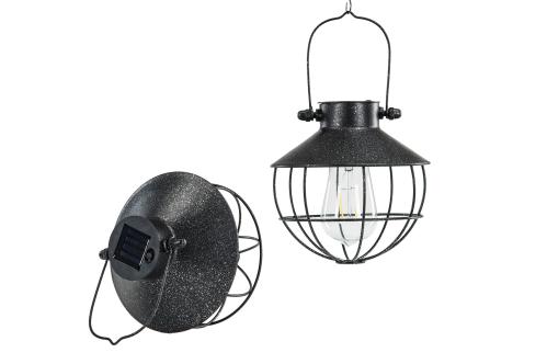 Lampa - Solcell Hängande - Svart - 18,5 cm - www.frokenfraken.se