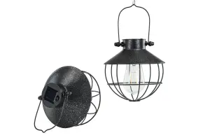 Lampa - Solcell Hängande - Svart - 18,5 cm - www.frokenfraken.se