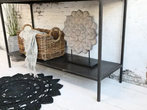 Skänk - Antik Svart/Järn - 91 x 123 cm - www.frokenfraken.se