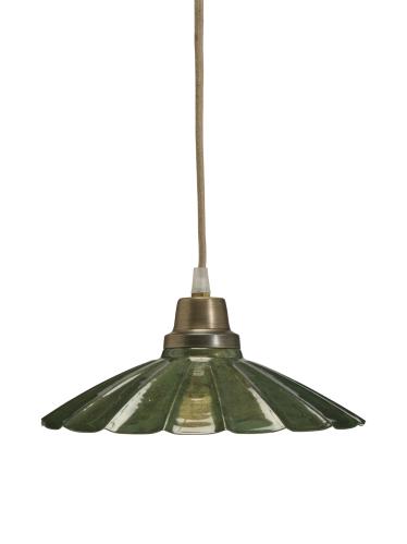 Fönsterlampa - Ester - Mörkgrön - 24 cm - www.frokenfraken.se