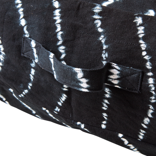 Sittdyna till lastpall - Svart/vit - 117 x 80 cm - www.frokenfraken.se