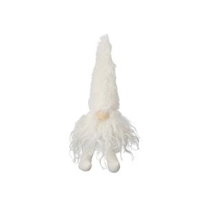 Tomte - Sittande - Offwhite - 5 x 23 cm - www.frokenfraken.se