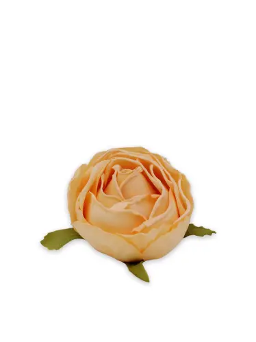 Ros med clip - Gul - 5,5 cm - www.frokenfraken.se