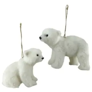 Isbjörn - Hängande - Dekoration - 1 ST - 7 cm - www.frokenfraken.se