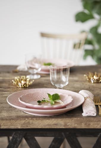 Orient assiett rosé - Ø19 cm - www.frokenfraken.se