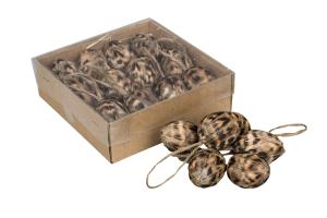 Ägg - Rand - Fjäder - Mini - 12-pack - www.frokenfraken.se