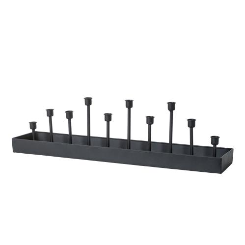 Ljusstake - Bordsljusstake - 10 ljus i låda - 72 x 16 x 21 cm - www.frokenfraken.se