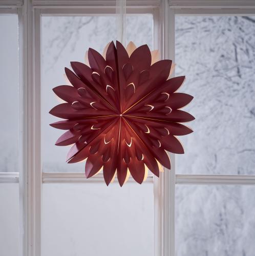 Adventsstjärna - Röd - 40cm - www.frokenfraken.se