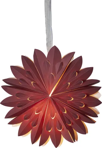 Adventsstjärna - Röd - 40cm - www.frokenfraken.se