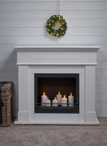 Krans med belysning - Holly - 30 cm - Utomhus & Inomhusbruk - www.frokenfraken.se