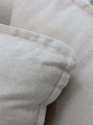 Soffa av Linne - 75 x 220 x 95 cm - www.frokenfraken.se
