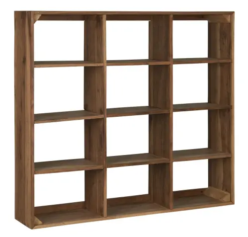 Vägghylla med 12 fack - 100 x 87 cm - www.frokenfraken.se