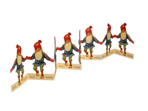 Pappersrad - Tomte - God Jul - 12 x 60 cm - www.frokenfraken.se