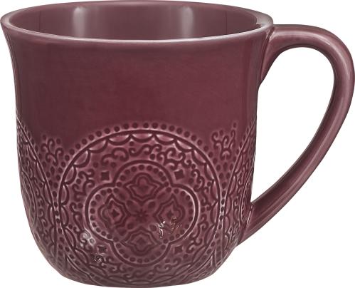 Orient mugg vinröd - 3 dl - www.frokenfraken.se