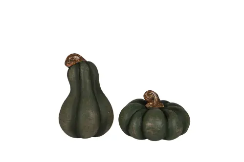 Pumpa - Grön - Dekoration - www.frokenfraken.se
