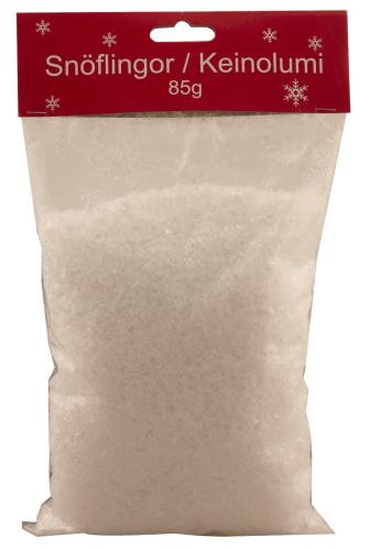 Snö - Glitter - Snöflingor - 85g - www.frokenfraken.se