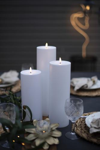 Batteriljus LED - Flamme - 32,5 cm - Utomhus - www.frokenfraken.se