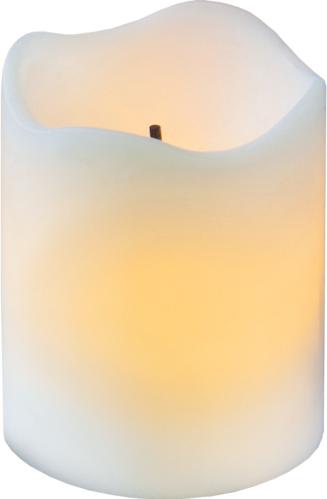Batteriljus - 6 st uppladdningsbara LED - 7,5 cm - www.frokenfraken.se