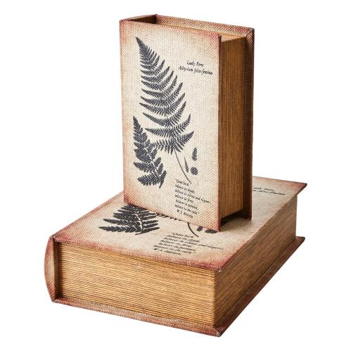Förvaringsbok - Boklåda - 2 storlekar - 27 x 19 x 7 cm - www.frokenfraken.se