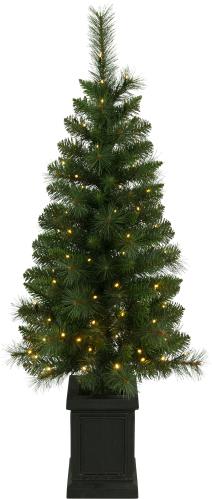 Julgran i fyrkantig kruka - 120 cm - Inomhus & Utomhusbruk - www.frokenfraken.se