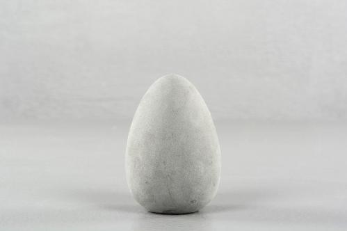 Ägg - Cement - 7 x 11 cm - www.frokenfraken.se