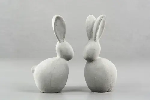 Kanin Cement - 10 x 7 x 17 cm - www.frokenfraken.se