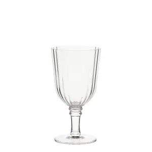 Vinglas - Plast - Räfflad - 18 cm - www.frokenfraken.se