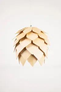 Taklampa - Cone - Natur - Ø27 cm - www.frokenfraken.se