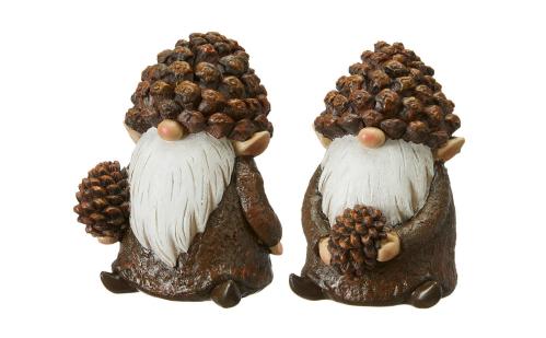 Vätte - Kotte - Dekoration - Röd/Brun- 10x8x13 cm - www.frokenfraken.se