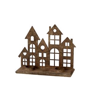 Ljusstake - Hus - 26 x 10 x 21 cm - www.frokenfraken.se