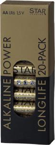 Batteri - AA - 20 st - Longlife - www.frokenfraken.se