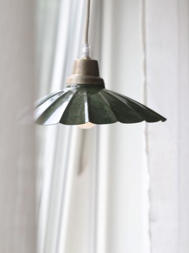 Fönsterlampa - Ester - Mörkgrön - 24 cm - www.frokenfraken.se