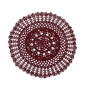 Tablett - BRITTA - RÖD - Ø38CM - www.frokenfraken.se