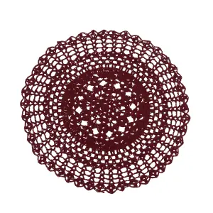 Tablett - BRITTA - RÖD - Ø38CM - www.frokenfraken.se
