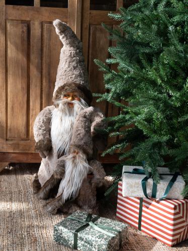 Tomte - Brun - 80 cm - www.frokenfraken.se